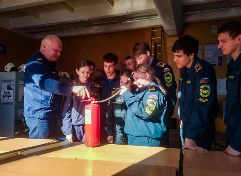 В Воскресенском колледже прошёл открытый урок, посвящённый Дню гражданской обороны