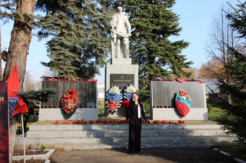 В посёлке имени Цюрупы состоялось памятное мероприятие