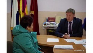 Глава городского поселения Воскресенск провел прием граждан