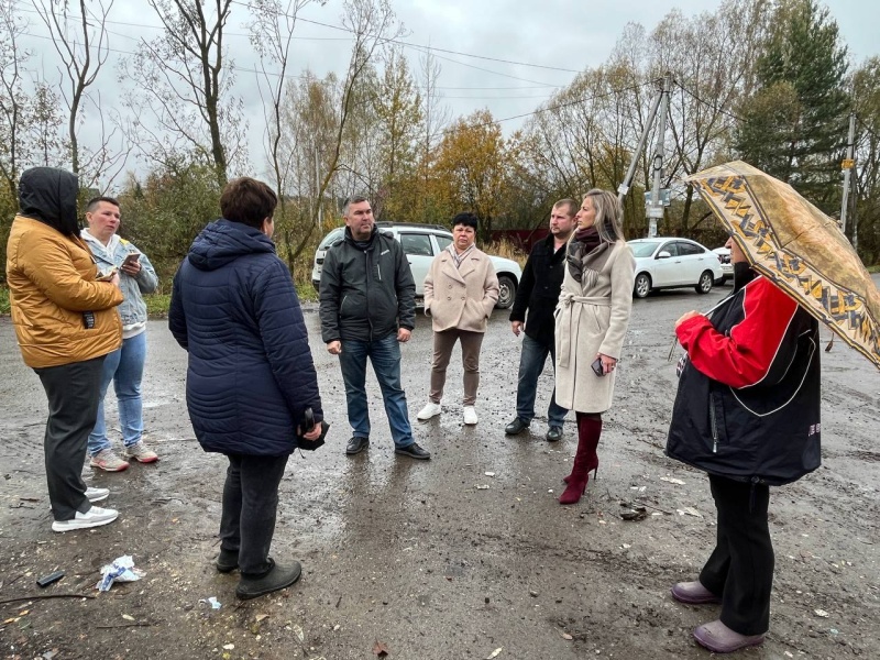 Рабочие выезды в сельские населенные пункты городского округа Воскресенск 