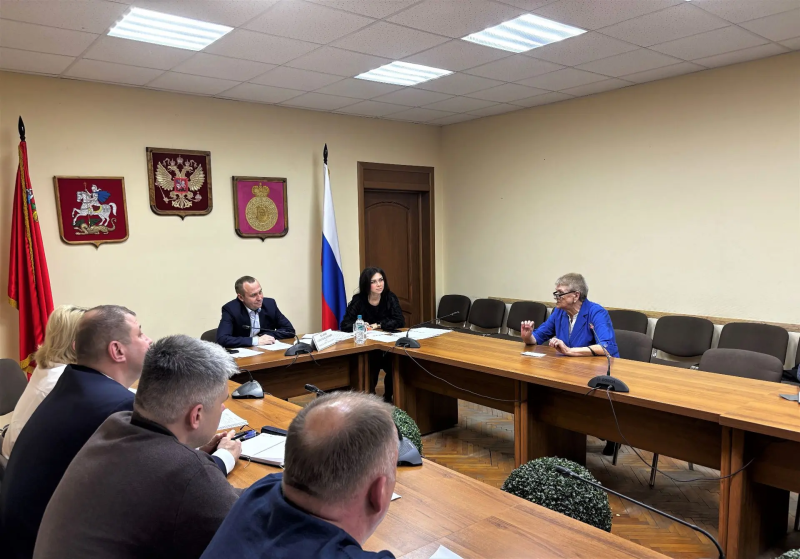 Глава городского округа Воскресенск провёл приём граждан 