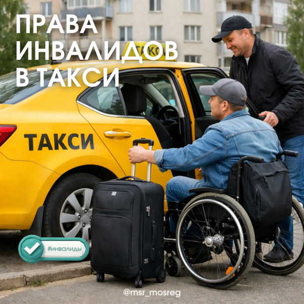 Разъясняем обязанности водителя такси перед маломобильным пассажиром 