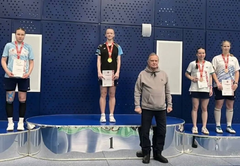 Спортсмены из Воскресенска завоевали медали на первенстве области по бадминтону