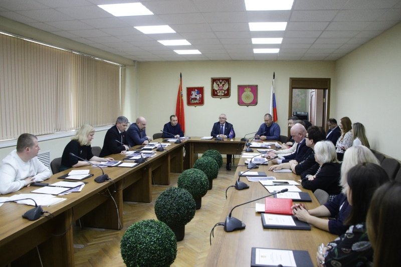 На Совете депутатов городского округа Воскресенск подведены итоги отчётной кампании перед избирателями