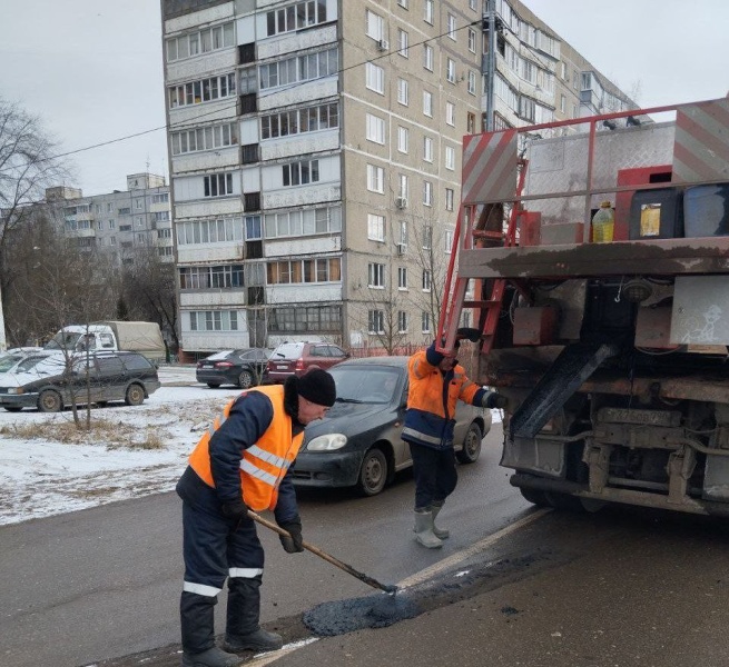 В Воскресенске ведётся ремонт автомобильных дорог 