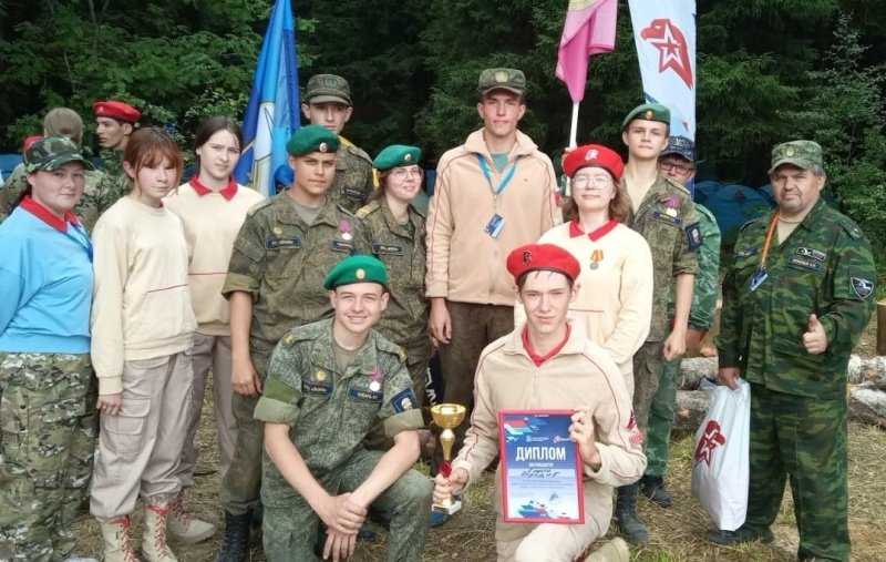 Юнармейцы городского округа Воскресенск отличились на военно-патриотических сборах  