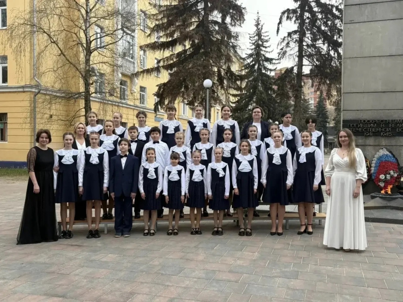 Воскресенские вокалисты приняли участие в областной хоровой акции, посвященной Дню Победы 