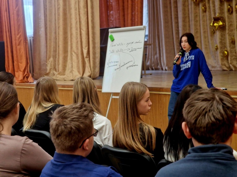 Воскресенским гимназистам рассказали, как выбрать профессию