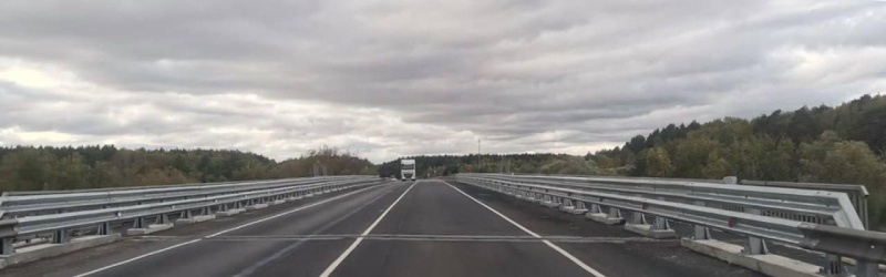 На трассе А-108 досрочно завершили ремонт путепровода