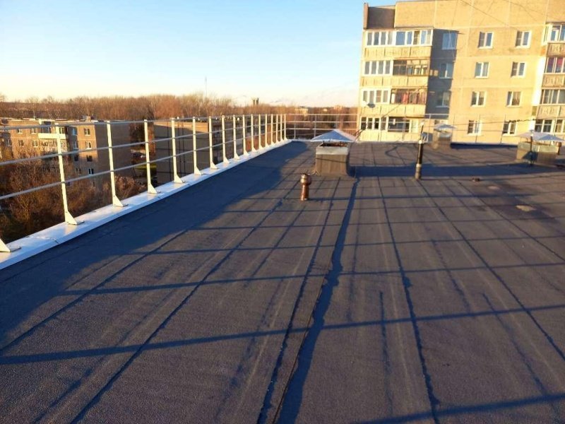 В доме №21 по улице Мичурина в Воскресенске проведен капитальный ремонт мягкой рулонной кровли