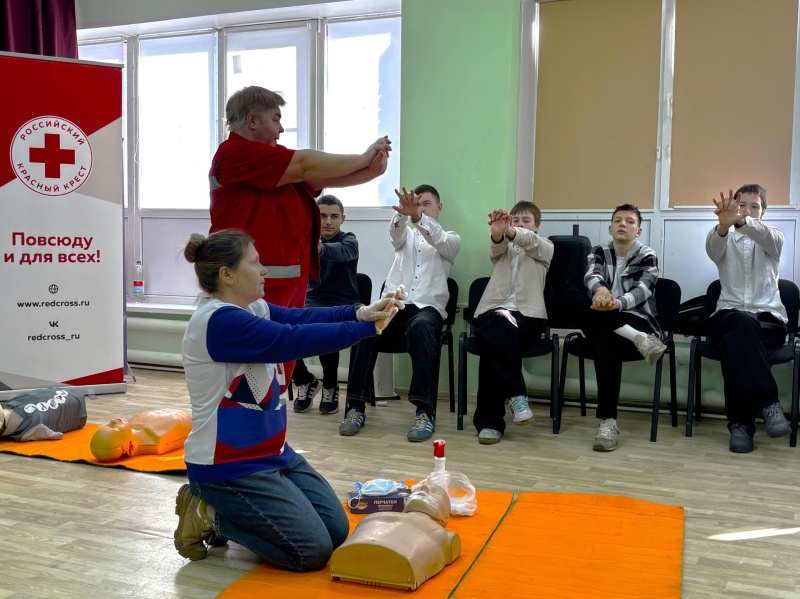 В школе Воскресенска прошел урок первой помощи