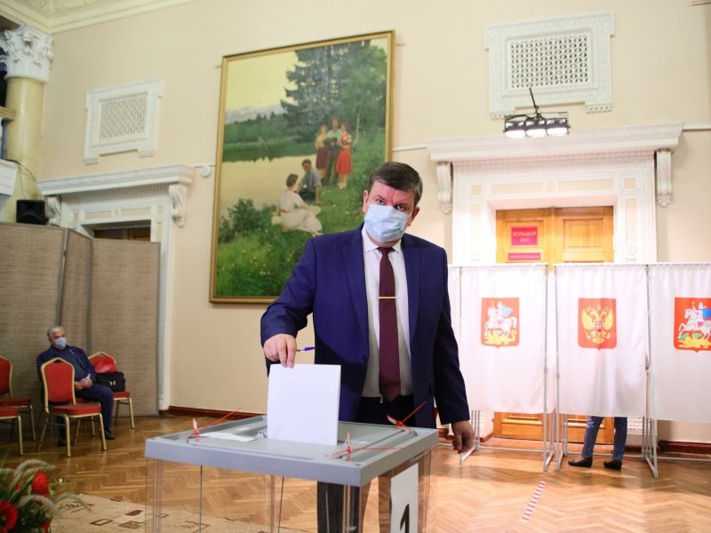 В России стартовало трёхдневное голосование