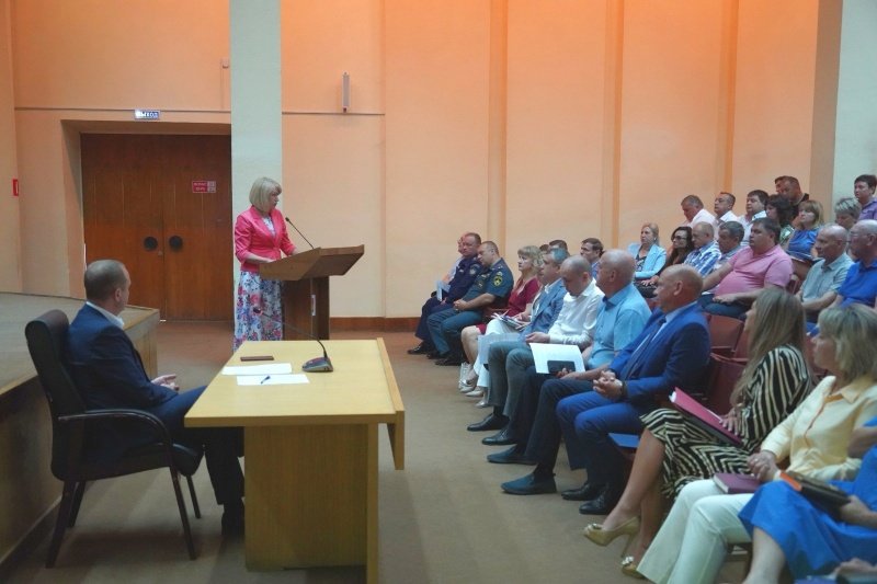 Глава городского округа Воскресенск провёл оперативное совещание