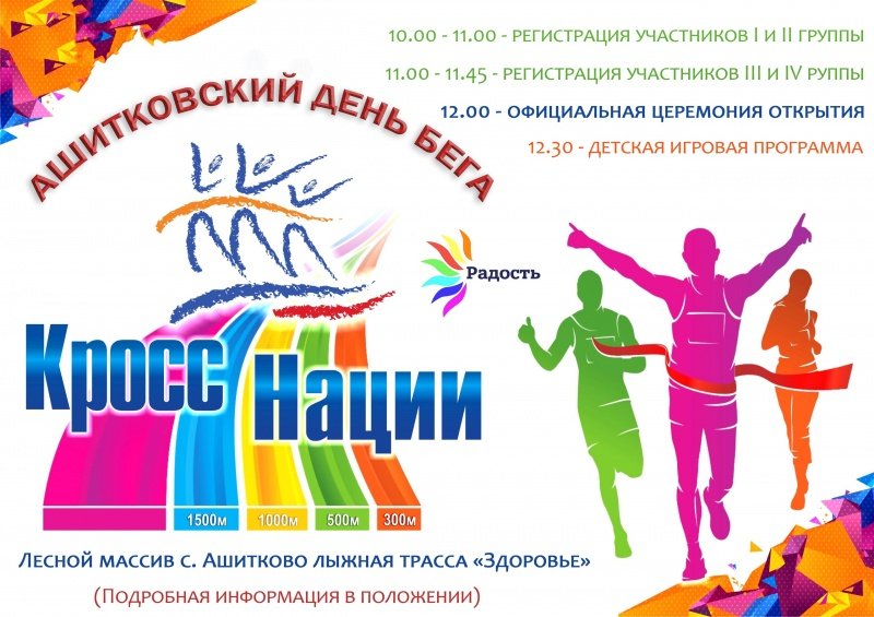 В г.о. Воскресенск пройдет день бега "Кросс наций - 2022"