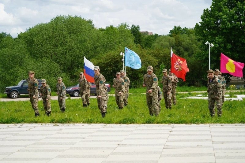 В Воскресенске прошёл военно-спортивный квест "Зарница" 