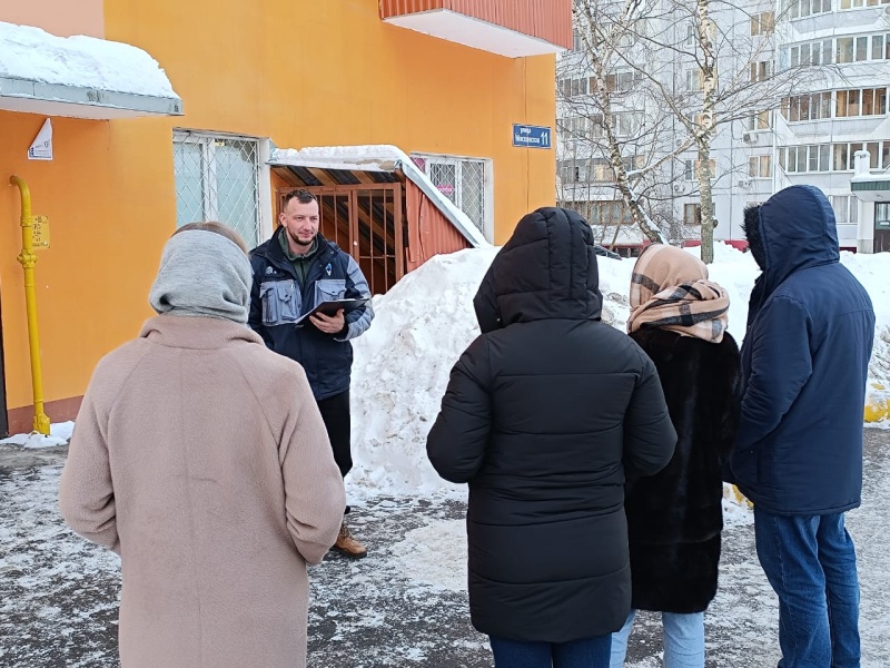 Газовые участковые встречаются с жителями Воскресенска 