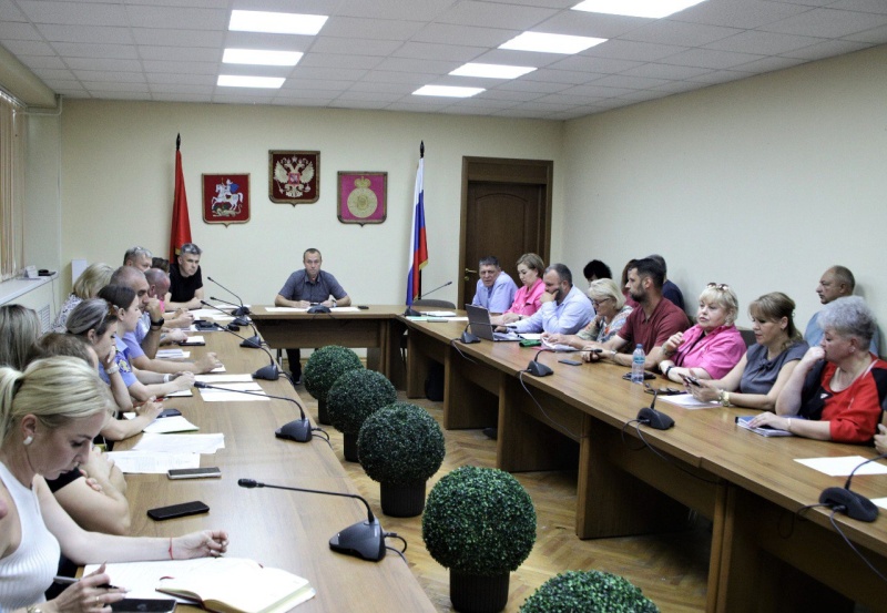 В Воскресенске провели совещание по подготовке к предстоящему отопительному сезону