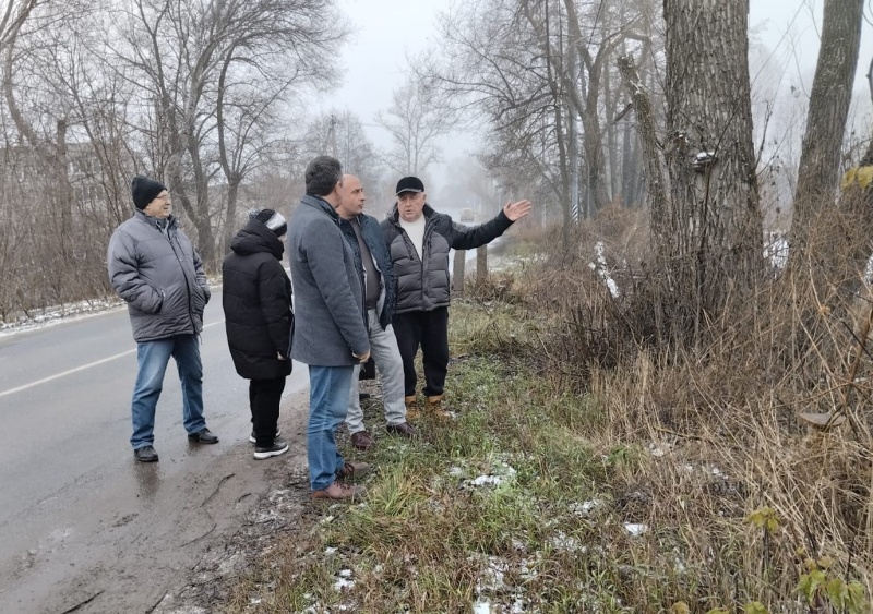 В селе Барановское городского округа Воскресенск обсудили обустройство парковой зоны 