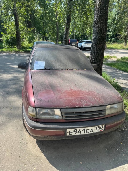 Выявлено брошенное транспортное средство