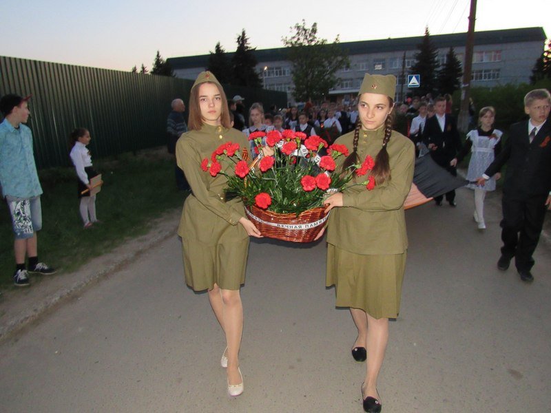 Жители чтят память о героях Великой Отечественной войны
