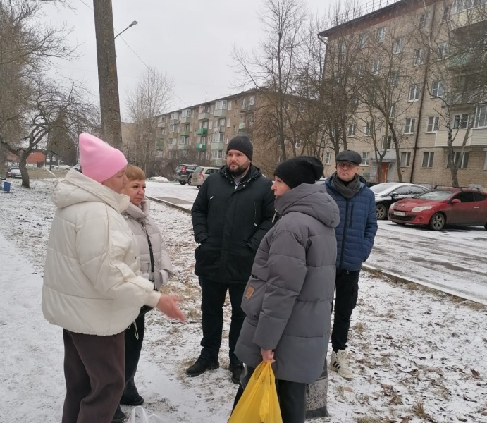 Рабочие выезды в микрорайоны Воскресенска 