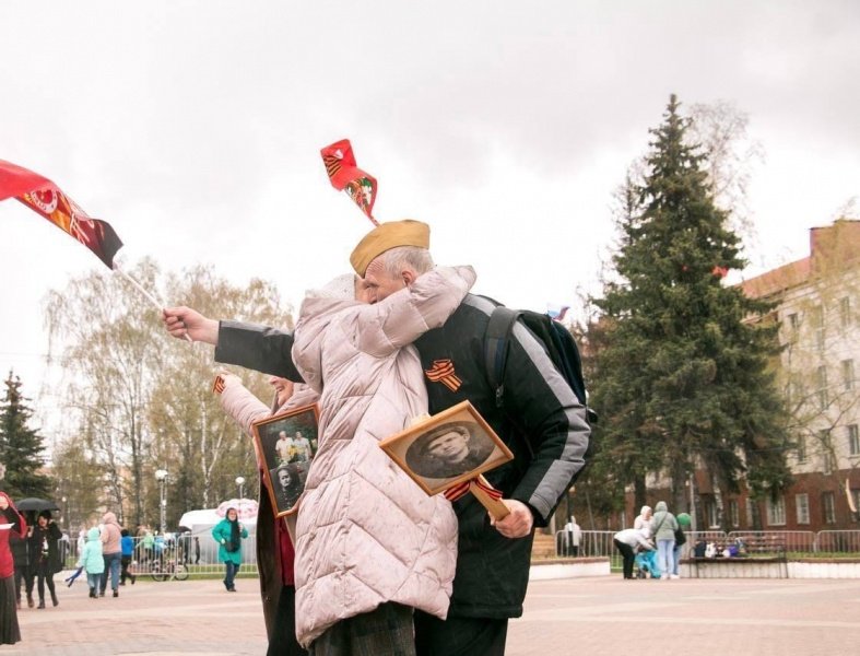 Бессмертный полк в егорьевске