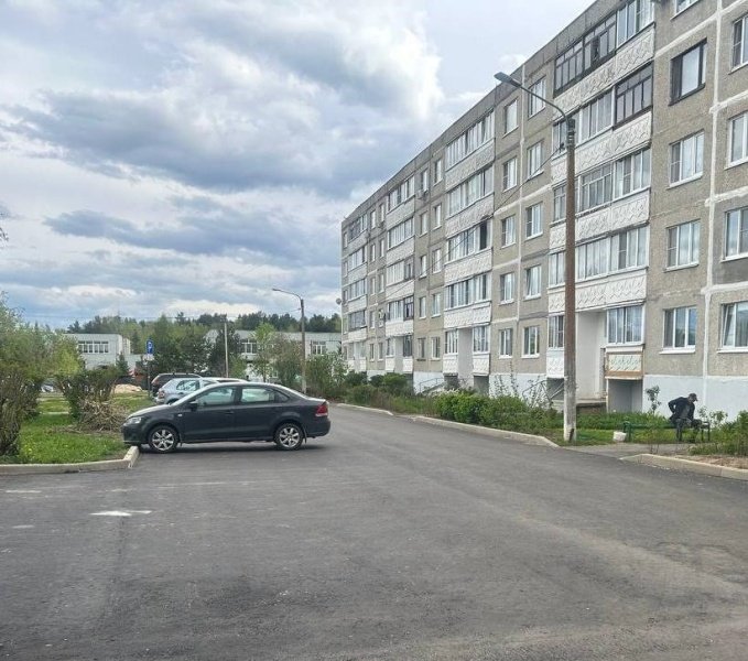 В городском округе Воскресенск благоустраивают дворовые территории 