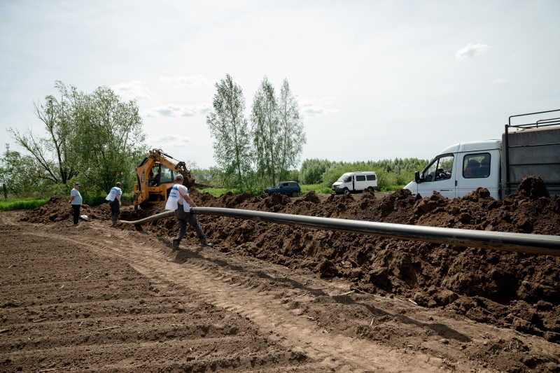 Мособлгаз газифицирует деревню Глиньково городского округа Воскресенск 
