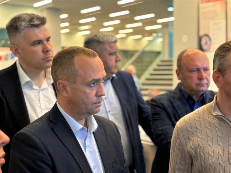 Глава Воскресенска Алексей Малкин посетил Единый центр управления жилищно-коммунальным комплексом региона