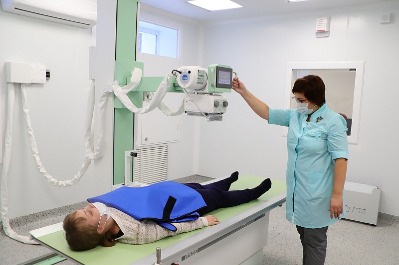 Работа нового оборудования в учреждениях здравоохранения городского округа Воскресенск