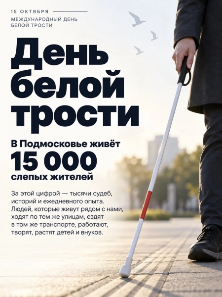 Сегодня Международный день слепых