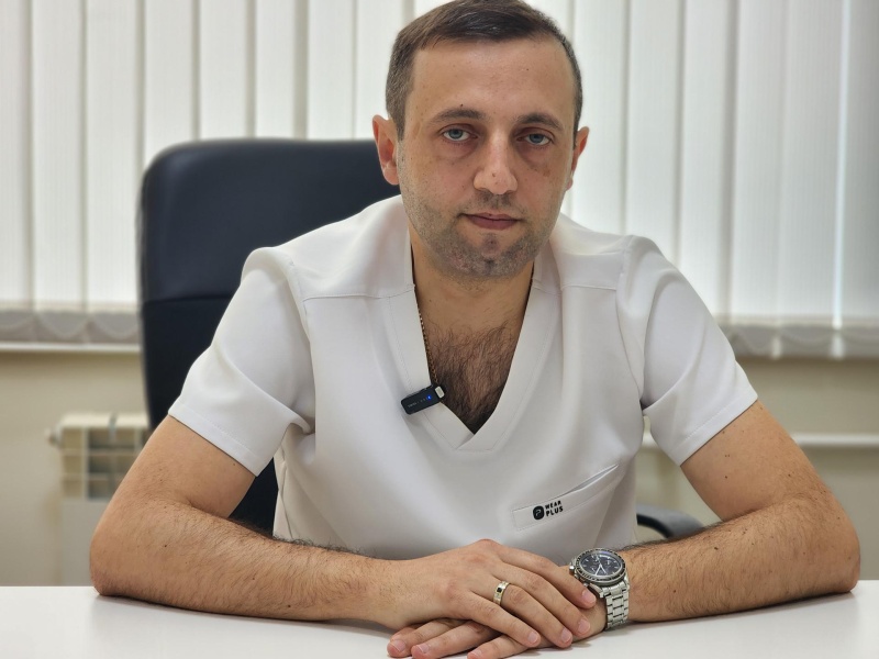 Сосудистый хирург Гурген Айвазян ведёт приём в Воскресенске