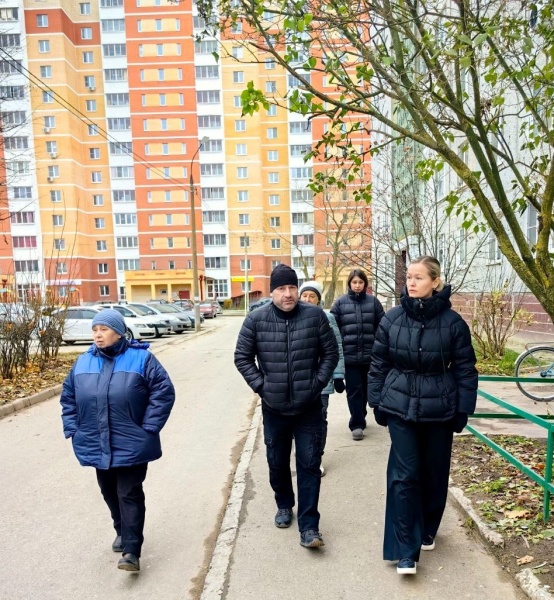 Рабочие выезды в микрорайоны Воскресенска 