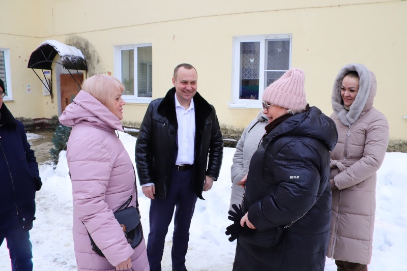 Глава городского округа Воскресенск встретился с жителями микрорайона Цемгигант 