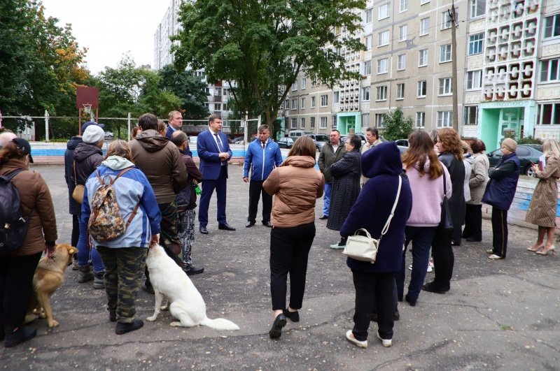 Глава городского округа Воскресенск встретился с жителями 