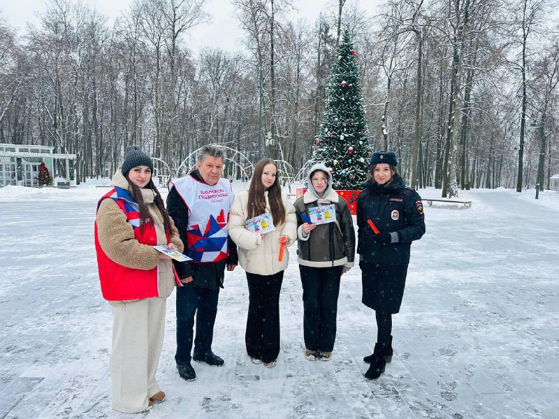 В Воскресенске провели профилактическую акцию «Засветись!»
