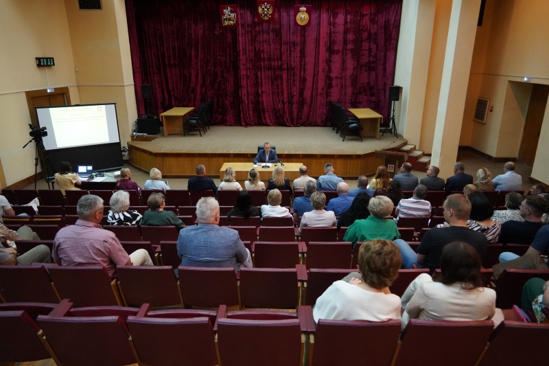 Глава городского округа Воскресенск провёл оперативное совещание 