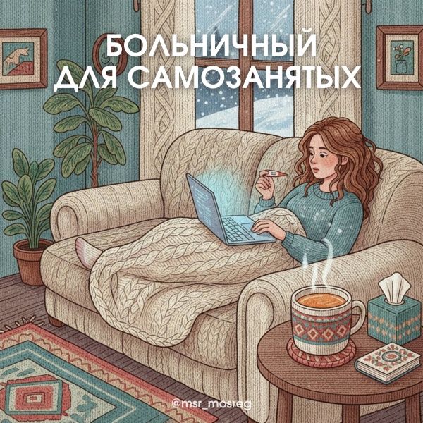 У самозанятых появится возможность получать выплаты по больничному листу