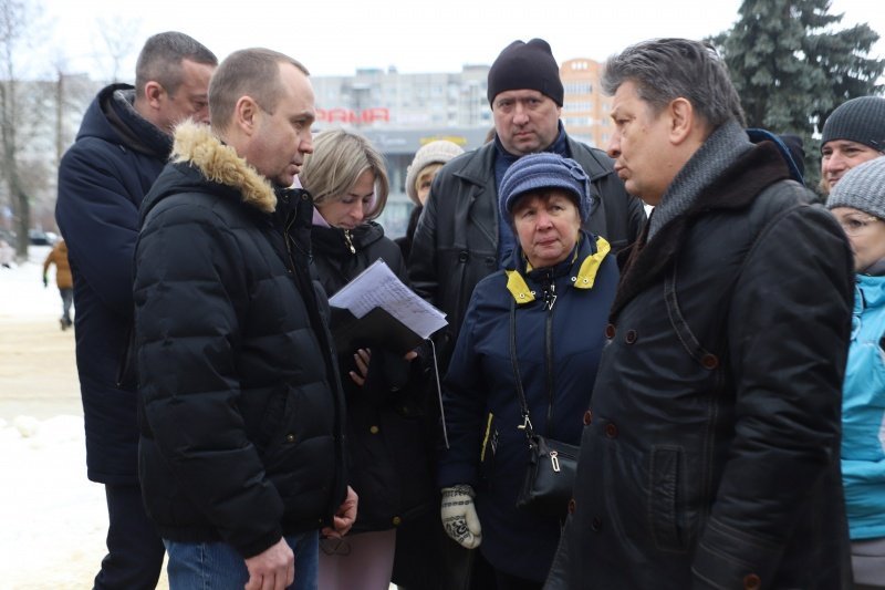 Врип главы городского округа Воскресенск совершил обход территории города Белоозёрский 