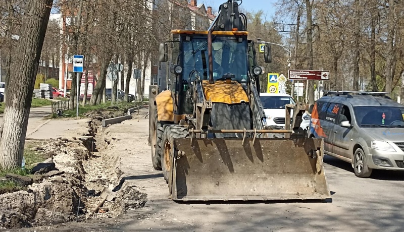 Бордюр, асфальт и остановки: ремонтные работы начались на Советской улице в Воскресенске