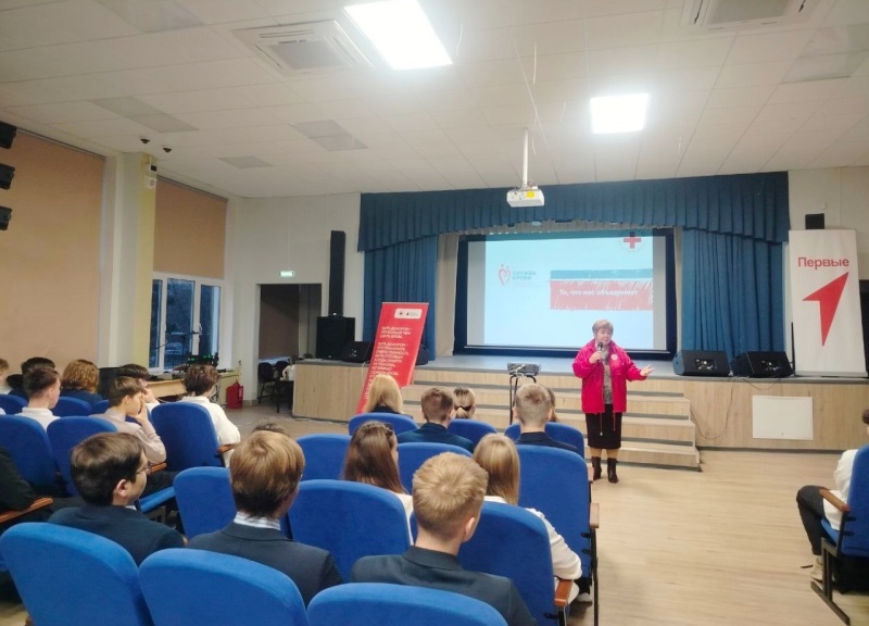 Воскресенские лицеисты приняли участие в информационно-просветительской акции «Дарим жизнь»