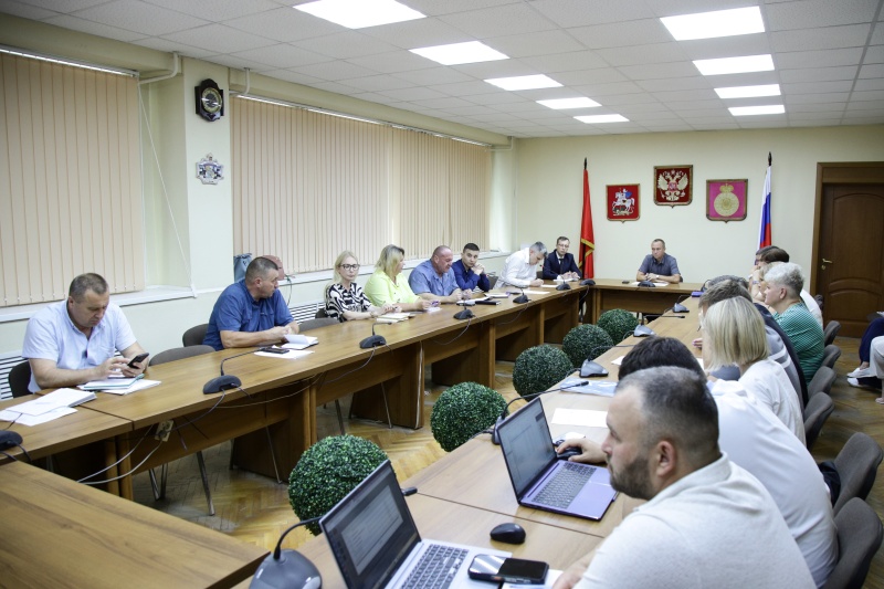 В городском округе Воскресенск продолжается подготовка к осенне-зимнему периоду