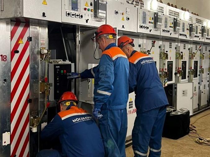 Энергетики приступили к завершающему этапу ремонта трансформаторной подстанции на улице Мичурина в Воскресенске