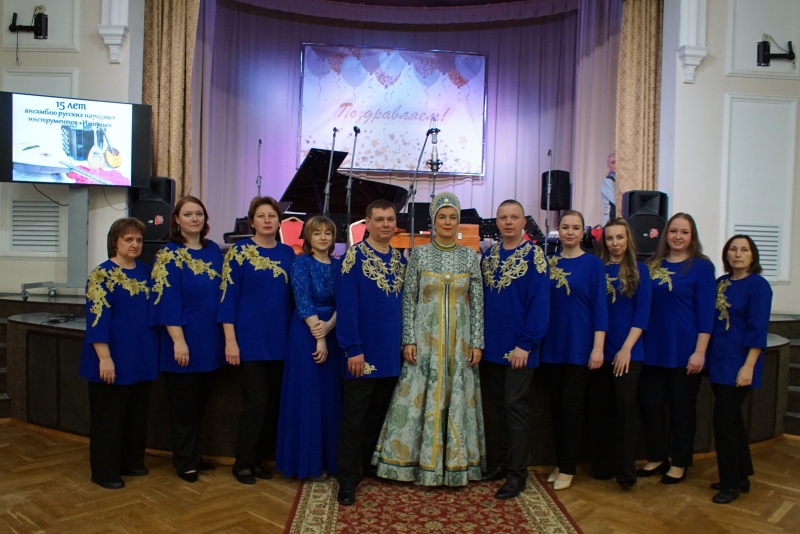В Воскресенске прошёл юбилейный концерт ансамбля русских народных инструментов «Импульс»