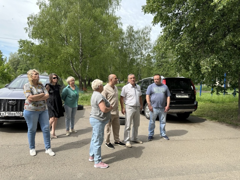 Рабочие выезды в городском округе Воскресенск 