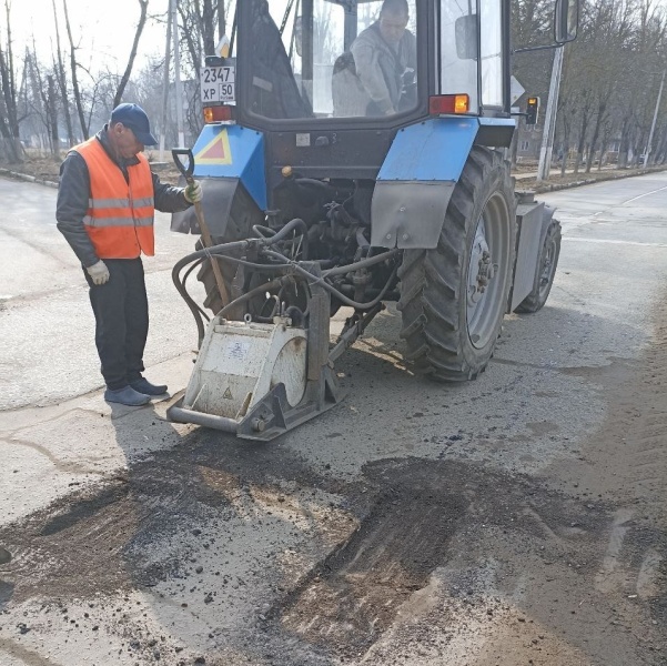 В Воскресенске ведется ремонт дорог