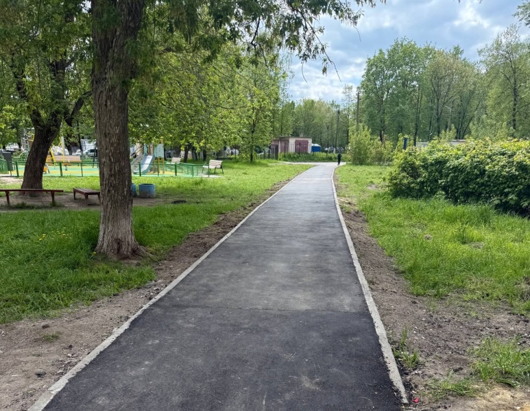 В городском округе Воскресенск благоустроены «народные тропы»
