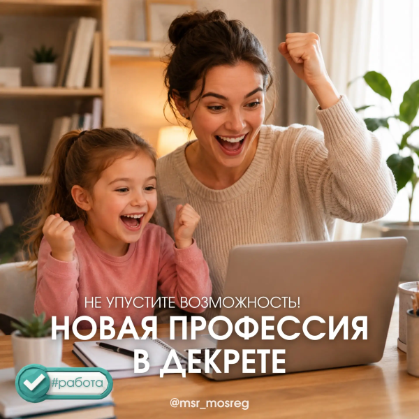 Подмосковные родители в декрете осваивают востребованные профессии 