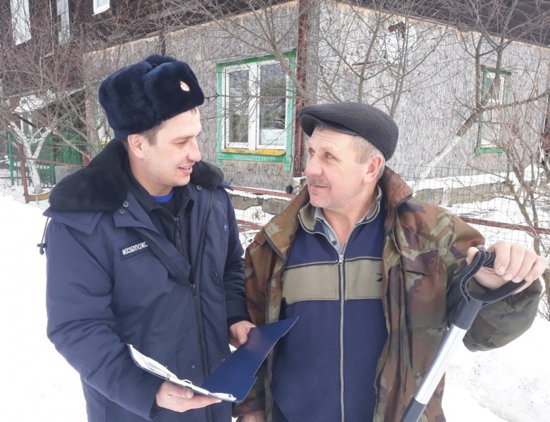 Пожарные ГКУ МО «Мособлпожспас» провели профилактический рейд в городском округе Воскресенск