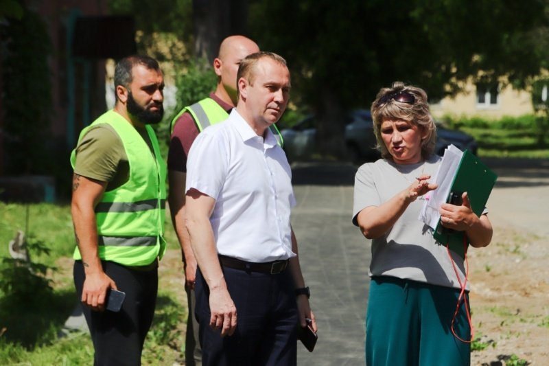 В Воскресенске началось комплексное благоустройство дворовых территорий